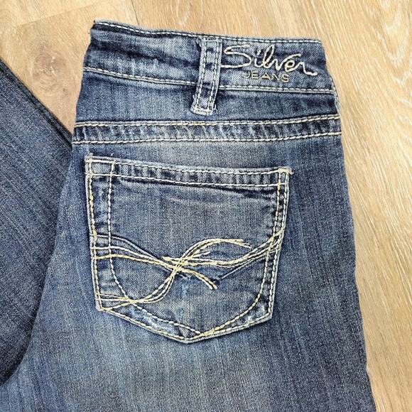 SILVER JEANS Aiko Capri Jeans Size 30 - Picture 2 of 6